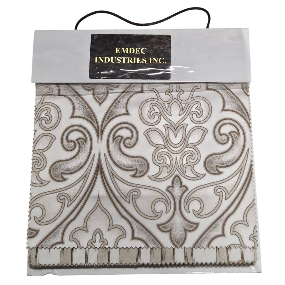 3640 EMDEC Industries Designer Fabric Sample Book Discontinued Drape Upholstery